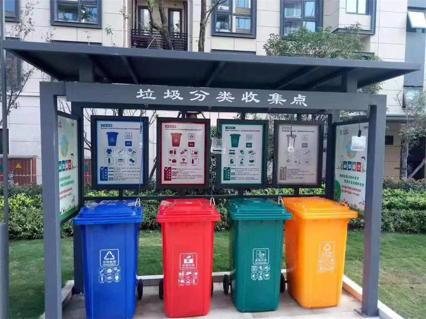 垃圾分类亭