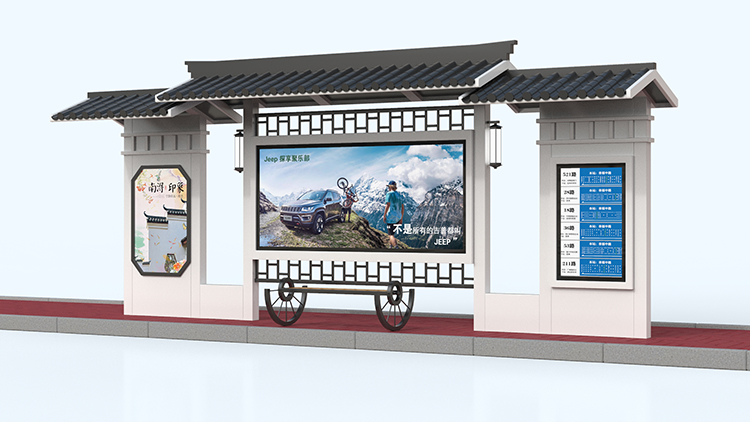 公交候车亭安装的注意事项