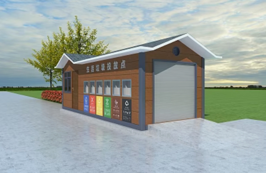 分类垃圾房发货中